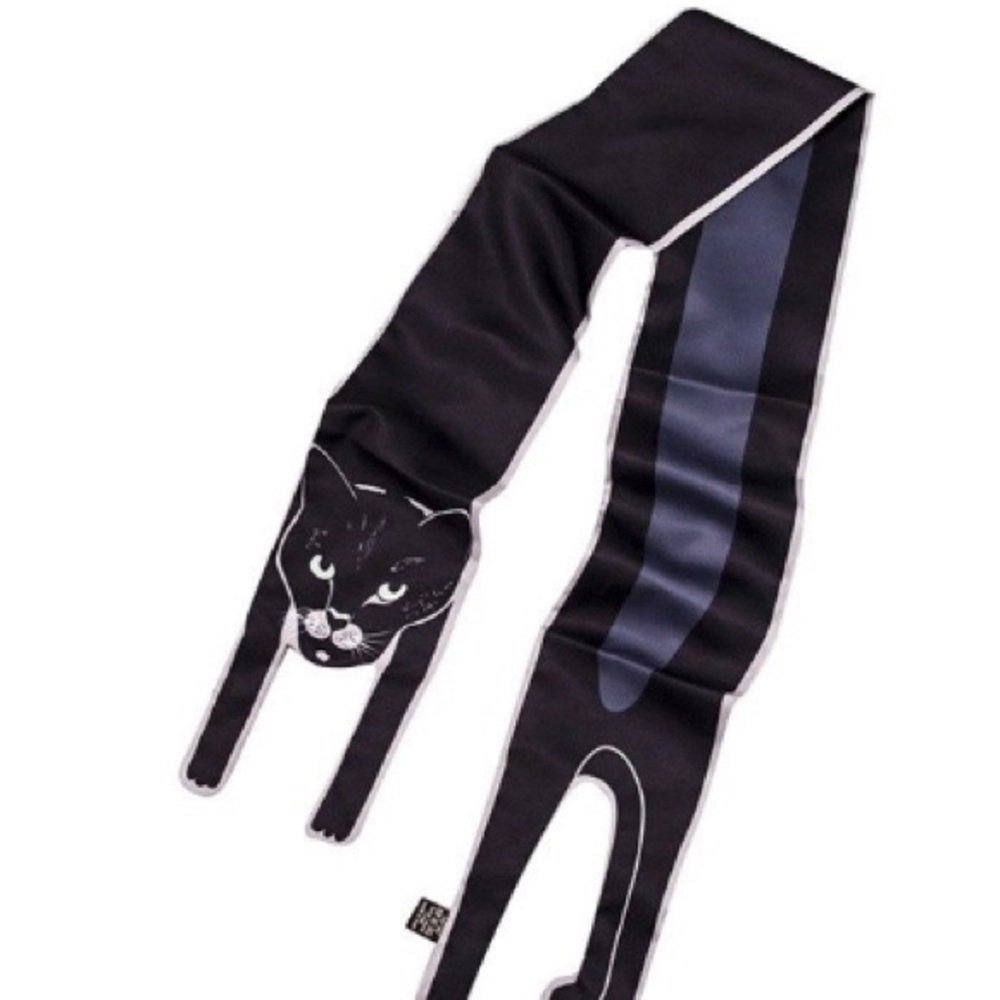 New! Cat  Poly Scarf